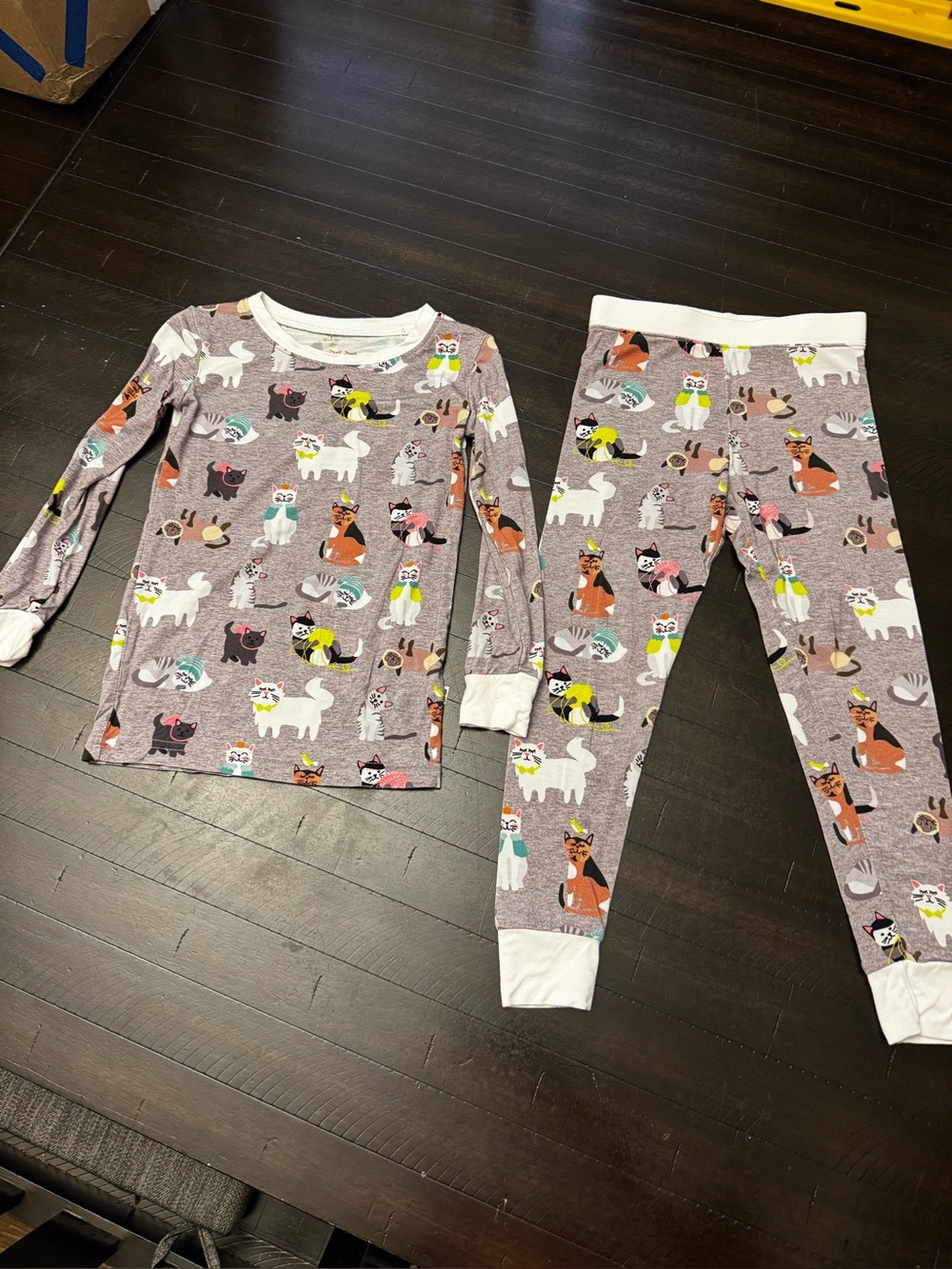 Little Sleepies Cozy Cats Size 2T PJ Set
